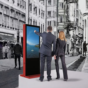 Affichage numérique et kiosque LCD capacitif extérieur 55 pouces, indice de protection IP65, livraison rapide, avec SDK pour signalétique numérique de guidage en magasin de détail - Product Image 3