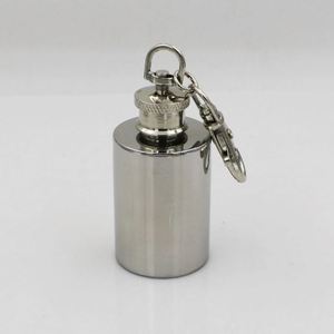 Modern 1 Oz Stainless Steel Vacuum Mini <b>Flask</b> with Leak-Proof Lid Eco-Friendly & Portable - Product Image 5