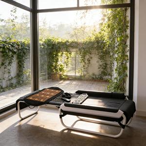 Cama de Masaje de Jade Calefactada V4 de Corea con Tecnología de <span class=keywords><strong>Iones</strong></span> <span class=keywords><strong>Negativos</strong></span> y Terapia de Piedras Naturales <span class=keywords><strong>para</strong></span> Mejorar la Circulación - Product Image 1