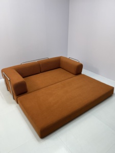 Bán buôn nhà máy nhanh chóng tàu couch nén sofa căn hộ cắt bọt chân không đồ nội thất Set phòng khách Loft nhà nhỏ - Product Image 2