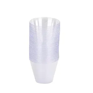8.8 OZ 260 ML Party Drinking Cup Clear Reusable customized plastic cups 36pcs