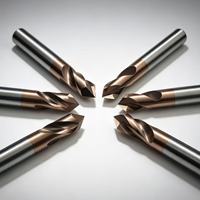 Foret de centrage en carbure de tungstène revêtu haute dureté CUFFNOD 60/90/120 degrés, compatible CNC OEM/ODM