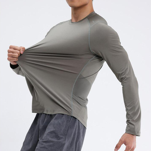 Nouveaux hommes en plein air léger vêtements de sport respirant entraînement entraînement sport T-shirt à manches longues chemise à séchage rapide - Product Image 1