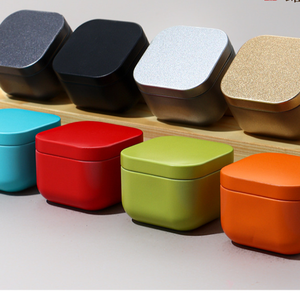 กระป๋องอะลูมิเนียมคุณภาพสูงแบบเปล่าพร้อมฝาเกลียวสำหรับชา กาแฟ เทียน - Product Image 4
