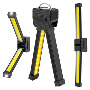 ไฟทำงานแบบ COB แม่เหล็ก ปรับความสว่างได้ 500 ลูเมนส์ ชาร์จผ่าน USB ได้ มาตรฐาน IP55 มุมลำแสง 180 องศา สำหรับใช้ในยิมและซ่อมรถยนต์ - Product Image 1