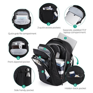 Weekender Women's Computer <strong>Bags</strong> Carry on 17.3 Inch Female <strong>Lady</strong> Travel Backpack Business <strong>Laptop</strong> <strong>Bag</strong> with Usb Charging Hole - Product Image 2