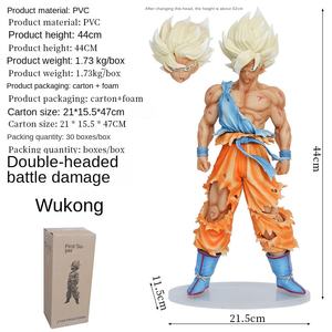 Figurine PVC de Super Saiyan Early Super Wukong <span class=keywords><strong>War</strong></span> Damage, modèle en boîte, ornements, vente en gros - Product Image 2