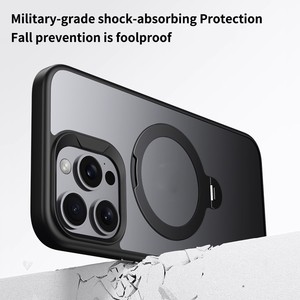 Ultima nuova custodia per telefono con supporto magnetico per telefono per telefono iPhone Cover per <span class=keywords><strong>Samsung</strong></span> per huawei Custodia con supporto per 360 di rotazione - Product Image 5