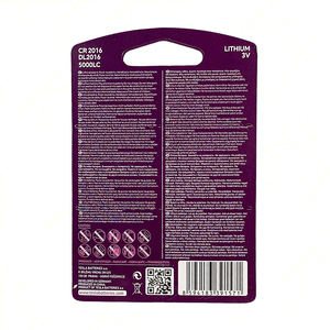 Set di batterie primarie al litio PILA CR2016 4 pz. In Confezione Blister - Product Image 4