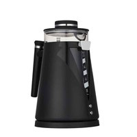 Bouilloires électriques portables pour l'eau et le thé, chauffe-eau, protection contre la surchauffe, verre borosilicate, acier inoxydable pour la maison/l'hôtel