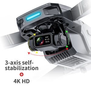 Xuhorse — Drone <span class=keywords><strong>KF101</strong></span> <span class=keywords><strong>MAX</strong></span> à cardan 3 axes, Drone, GPS, 4K, flux optique, double caméra, transmission 5G, EIS RC quadcoper, Distance de 3KM - Product Image 2