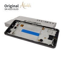 Pantalla LCD Original OLED Service Pack A525 para Samsung Galaxy A52 4G, Piezas de Repuesto para Teléfono Móvil, Pantalla LCD con Marco