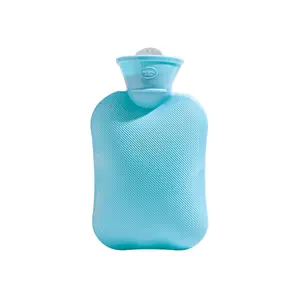 Hot Selling warm water bag Silicone Rubber Hot Water Bag / Hot water bottle with Cover