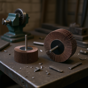 Disco de Lijado Fervi con Base de Tela y Óxido de Aluminio para Pulir Metal - Product Image 3