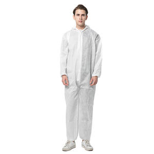 Traje de Pintor de Cuerpo Completo Resistente para Hombres y Mujeres Sin Capucha, Transpirable y Resistente al Agua, Overol Protector Desechable - Product Image 3