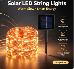 <span class=keywords><strong>Guirlande</strong></span> <span class=keywords><strong>lumineuse</strong></span> solaire à 100 LED en forme de fleurs, étanche, pour l'extérieur, lumières décoratives pour la cour, le jardin, les paysages de vacances - Product Image 3