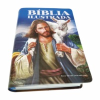 Bible KJV à gros caractères, édition espagnole Reina Valera 1960, avec papier couché, couverture souple, reliure cousue
