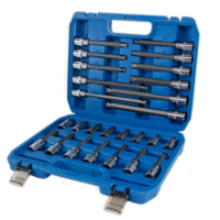 GOODKING Jeu de 26 embouts de marque haut de gamme, réparation automobile, vente directe d'usine TOP, matériaux Cr-V 12601