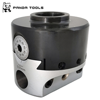 Tête de perçage de précision F1 universelle pour machine-outil CNC, réglable, plage fine 50mm 75mm, jeu de mandrins en acier allié