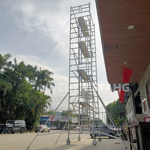 ระบบนั่งร้านแบบปีนเองพร้อมโครงขวางแบบกากบาท บันไดแบบโครงเหล็ก โครงประตู และบันไดแบบเคลื่อนย้ายได้ - Product Image 2