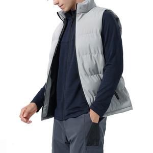 High Quality Fabric Online Sale Cheap Price Winter Puffer <b>Vest</b> for <b>Men</b> OEM Service Best Price Zipper Puffer <b>Vest</b> For Sale - Product Image 3