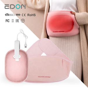 Bouteille d'eau chaude rechargeable 1 litre Chargeur Sac d'eau chaude électrique pour les règles Douleurs dorsales - Product Image 1