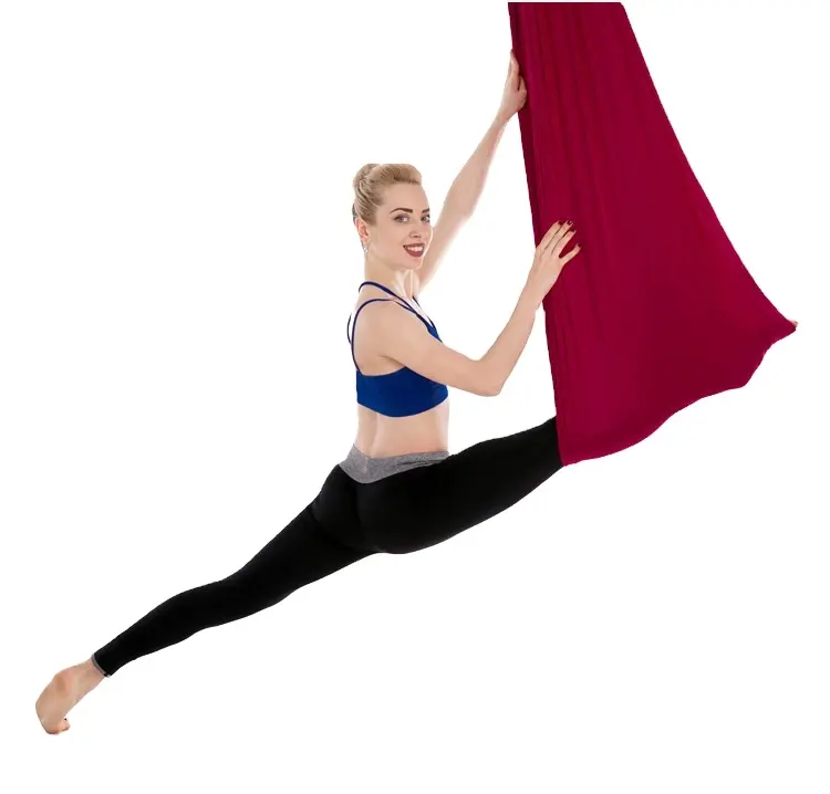 Danbest — hamac de Yoga aérien en Nylon, Anti-gravité, simple, couleurs, haute résistance, 5m