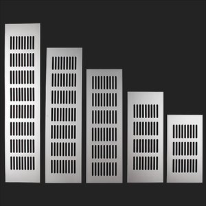 Breathable Mesh Shoe Cabinet Aluminum Alloy Grid Heat Dissipation Furniture Accessories Decorative Cover Ventilation Holes - Product Image 1