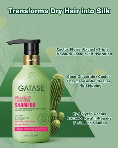 Huile Capillaire Réparatrice aux Herbes et aux Fleurs de <span class=keywords><strong>Cactus</strong></span> OEM GATASE – Soins Capillaires Professionnels Sous Marque Privée pour Cheveux Abîmés – Produits en Gros - Product Image 2
