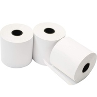Rollo de Papel Térmico Unifon de 80 mm x 57 mm, 80x70, para Caja Registradora, Capa Única, 100% Pulpa de Madera, Certificado ISO14001, Núcleo de Plástico/Papel