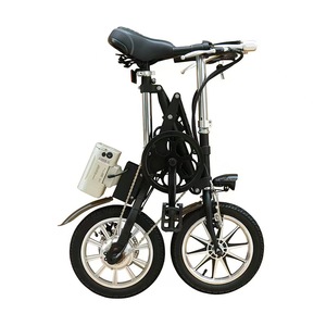 Vélo électrique pliable de 14 pouces, moteur arrière 36V 250W, batterie au lithium, mini vélo électrique pour adultes, pour les trajets domicile-travail - Product Image 5