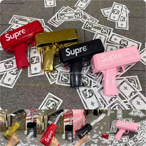 Pistola de Billetes LEDA de Color Personalizado, Accesorios para Fiestas y Eventos, Pistola de Dinero Eléctrica de Plástico para Bodas - Product Image 6
