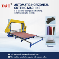 Machine de découpe horizontale de haute qualité pour blocs de mousse et éponges, idéale pour la découpe de matelas