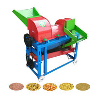 Machine à battre le grain automatique multifonctionnelle, haute productivité, entraînement moteur, construction en acier, capacité de 900 kg