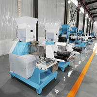 Machine à granulés d'alimentation de crevettes Pet Chat Chien Lapin Alimentation de crevettes Extrudeuse Granulateur Machine Floating Fish Feed Making Machine