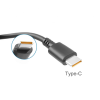 Adaptateur d'alimentation pour ordinateur portable USB Type-C 20V2.25 45W PD OTP OVP pour X1S2 T470