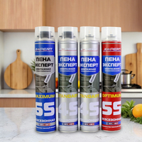 Adhésif en spray haute densité, mousse de polyuréthane pour la construction, le travail du bois, l'emballage - Monocomposant