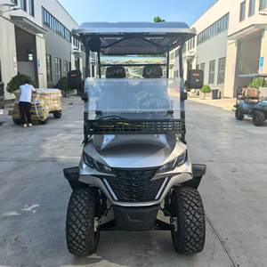<b>2</b>+<b>2</b> <b>Passenger</b> Golf Cart With Lifted Seats 3500W-7500W Motor Lead Acid/Lithium Battery 30-50Km/h 50-70km Club Car Golf Cart Custo - Product Image 1
