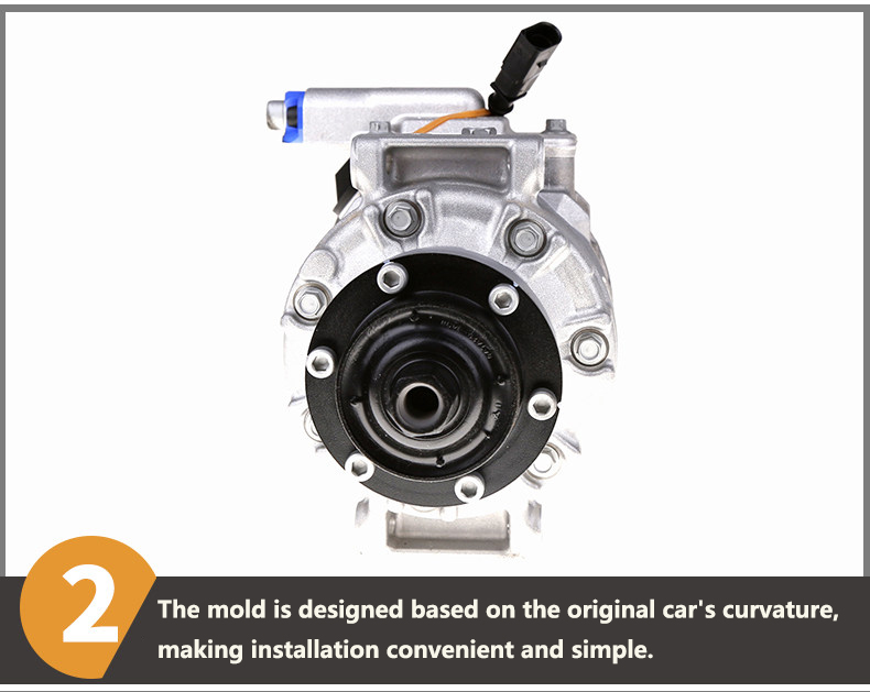 Precision Manufacturing DENSO 12v Car Ac air Conditioning Compressor 437100-7870 OEM 94812601103 for Porsche Panamera