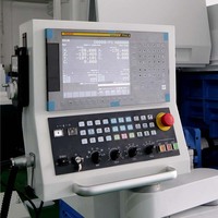 Tête coulissante à double broche 5 axes tour cnc YB205 tour cnc de bureau prix siemens