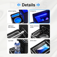 Vente Flash : Boîte d'accoudoir grande capacité OEM pour intérieur automobile avec port de charge pour taxi hybride Toyota de Hong Kong