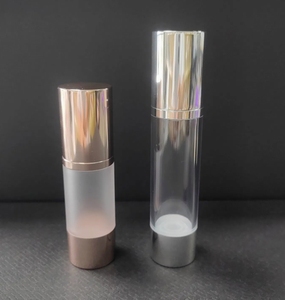 Rose Or Argent 30 ml 50ml Bouteille en verre à pompe à lotion sans air 30 ml Bouteille à pompe sans air torsadée <span class=keywords><strong>K1300</strong></span> - Product Image 2