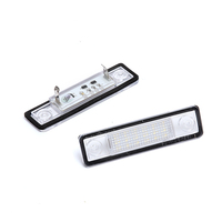 Lumière de plaque d'immatriculation LED pour voiture 2025, éclairage de plaque d'immatriculation, lampes de plaque d'immatriculation pour Vauxhall Opel Corsa C D Astra H Insignia