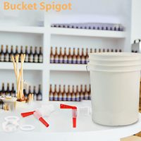 Robinet de remplissage en plastique pour fût, Robinet de remplissage de rechange pour fût de fermentation, pour la fabrication de vin et de bière maison