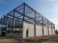 Kits de construction en acier modernes 40x60, entrepôt, structure en acier préfabriquée