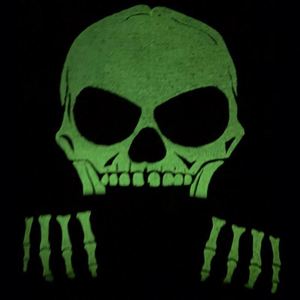 Bonnet tricoté lumineux en forme de crâne pour Halloween – Vente en gros - Product Image 5