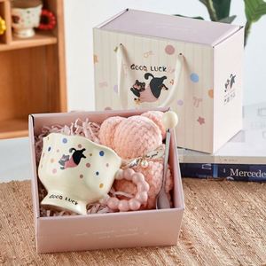 Custom <b>Cute</b> Eco-Friendly Ceramic Coffee <b>Mug</b> Gift Set with Christmas Theme Gift Box & Custom Logo for Corporate Promotional Gifts - Product Image 4