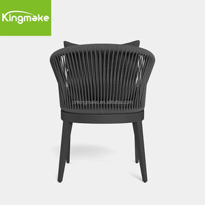 Sillas modernas de aluminio para Patio, muebles de exterior para cafetería, silla de cuerda para Hotel al aire libre, Diva, sillón de alta costura para jardín - Product Image 3
