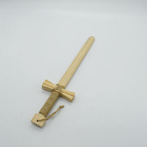 Neue maßge schneiderte Kinder Holz schwerter Kiefernholz Hochwertige Outdoor-Spielschwerter 3 Stile Holz schwert Spielzeug - Product Image 3