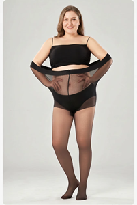 High Waist Sexy <strong>Maternity</strong> Sheer Pantyhose for Pregnancy-4 Colors Eco-Friendly Breathable Anti-Bacterial Thin All Skin Tones - Product Image 2